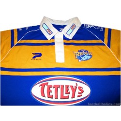 2005 Leeds Rhinos Rugby League Patrick Pro Home Shirt