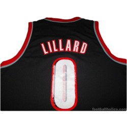 2012-17 Portland Trail Blazers Adidas Road Jersey Lillard #0