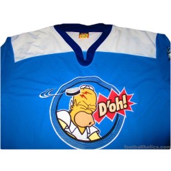 2004 The Simpsons 'D'oh!' Hockey Jersey