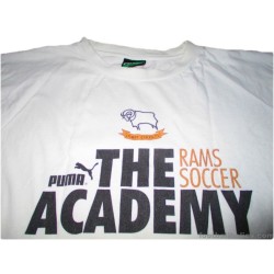 1996-97 Derby County Academy Puma Player Issue Training T-Shirt