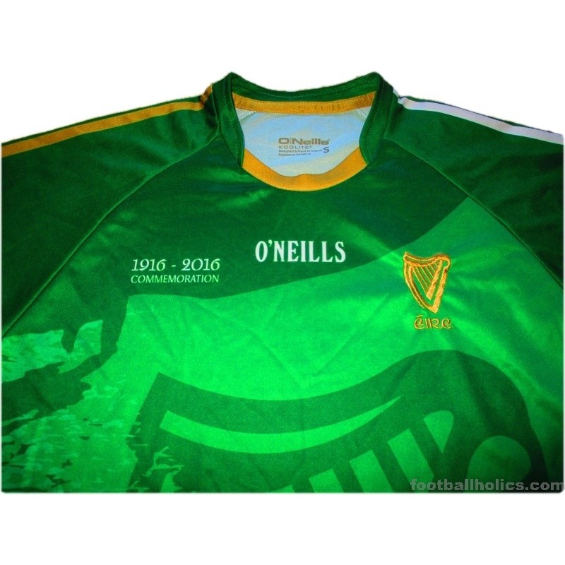 New 1916 Commemoration Jersey White 1916 IRELAND Éirí Amach na Cásca Easter  Rising TRAINING RUGBY JERSEY size S--5XL