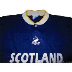 1998 Scotland 'Coupe Du Monde France 98' Training Shirt