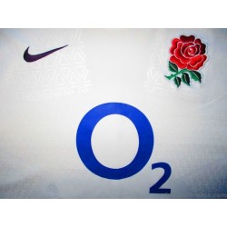 2009-10 England Rugby Nike Pro Home Shirt