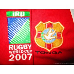 2007 Tonga Rugby 'World Cup' KooGa Pro Home Shirt