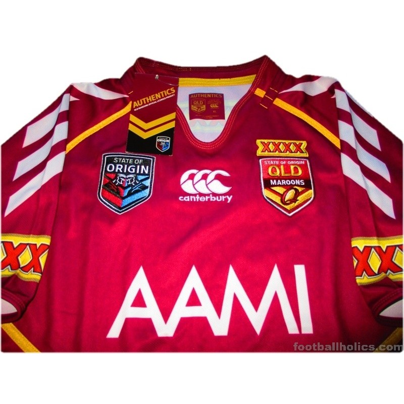 Queensland Maroons ISC Sport State Of Origin 2018 Jersey – Rugby Shirt Watch