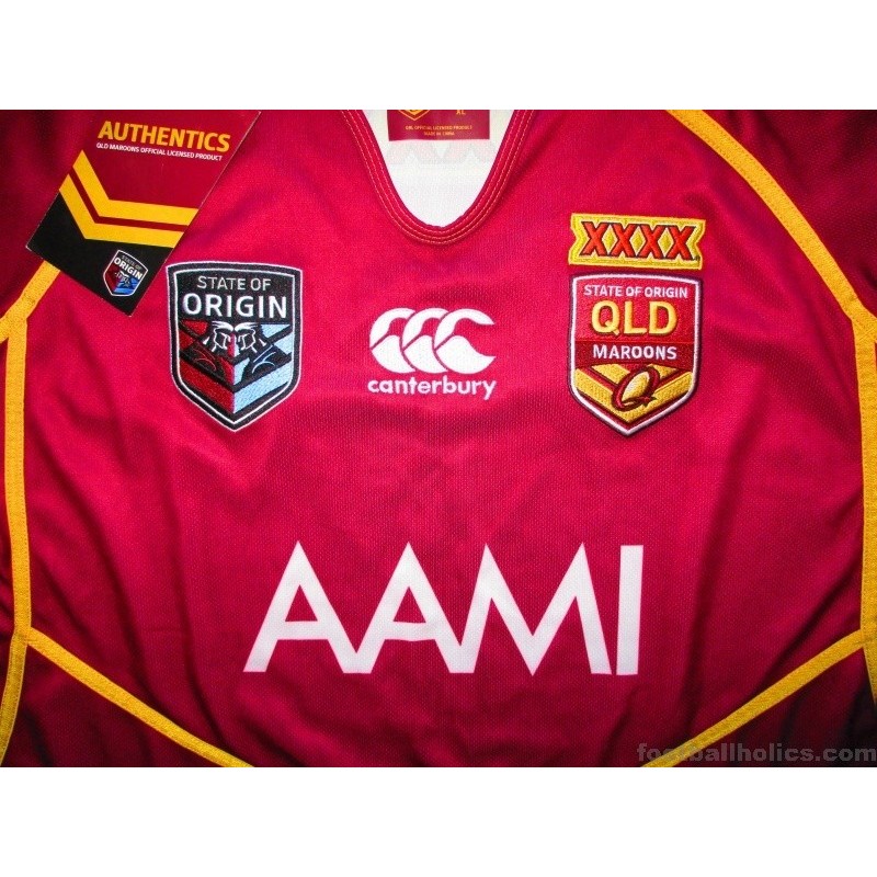 Queensland Maroons ISC Sport State Of Origin 2018 Jersey – Rugby Shirt Watch