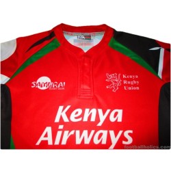 2012-15 Kenya Rugby Samurai Pro Home Shirt