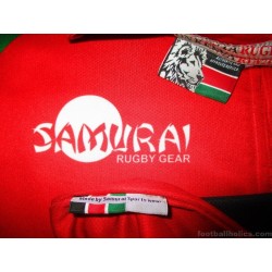 2012-15 Kenya Rugby Samurai Pro Home Shirt