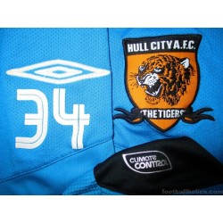 2009-10 Hull City Training Shirt Player Issue Oxley #34