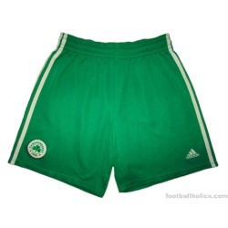 2000-02 Panathinaikos Adidas Home Shorts