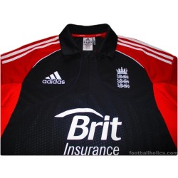 2011 England Cricket Adidas One Day International Jersey