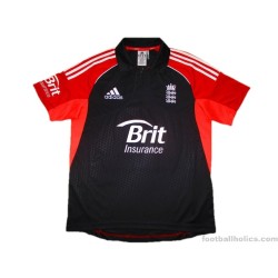 2011 England Cricket Adidas One Day International Jersey