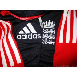 2011 England Cricket Adidas One Day International Jersey