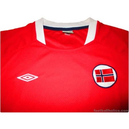 2010-12 Norway Umbro Home Shirt