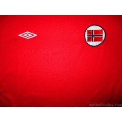 2010-12 Norway Umbro Home Shirt