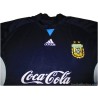 2003-04 Argentina Adidas Player Issue Training Shirt