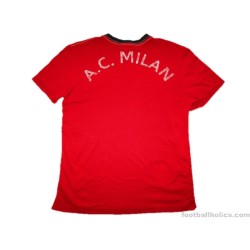 2011-12 AC Milan Adidas Player Issue Sample T-Shirt