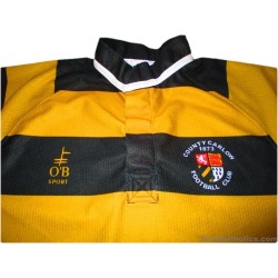 2007-09 Carlow Rugby O'B Sport Player Issue Home Shirt