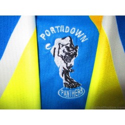 2013-15 Portadown Panthers O'B Sport Home Shirt Match Worn #2