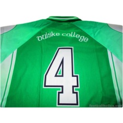 2007-08 Duiske College GAA (Gráig na Manach) Azzurri Away Jersey Match Worn #4