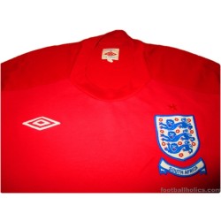 2010-11 England 'South Africa' Umbro Away Shirt