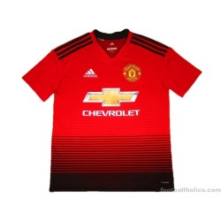 2018-19 Manchester United Adidas Home Shirt
