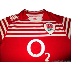 2013-14 England Rugby Canterbury Pro Away Shirt