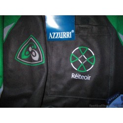 2007-09 Gaelic Athletic Association (Cumann Lúthchleas Gael Réiteoir) Azzurri Match Issue Referee Black Jersey *w/tags*