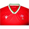 2020-21 Wales Rugby Macron Pro Home Shirt