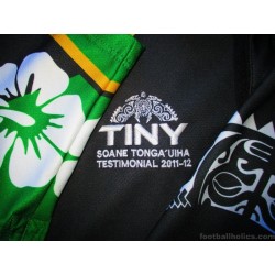2011-12 Northampton Saints Soane Tongaʻuiha Testimonial Shirt v Pacific Islanders