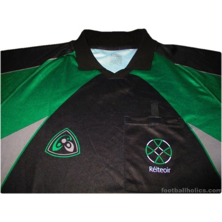 2007-09 GAA Referee (Cumann Lúthchleas Gael Réiteoir) Azzurri Match Worn Jersey