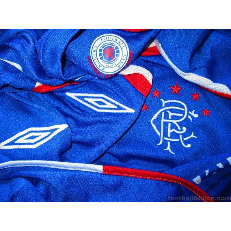 Rangers 2007-2008 Away Shirt w/tags umbro Scottish Premiership