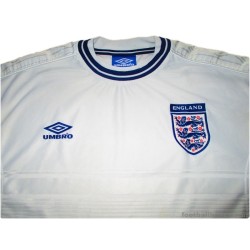 1999-01 England Umbro Home Shirt