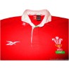 1998-00 Wales Rugby Reebok Pro Home L/S Shirt