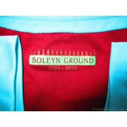 2015-16 West Ham 'Boleyn' Umbro Home Shirt