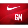 2020-21 Saracens Rugby Nike Training Top Player Issue 'GM'