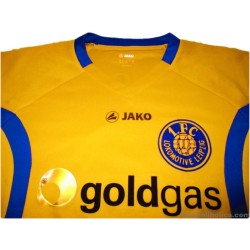 2011-13 Lokomotive Leipzig Jako Home Shirt Match Issue #7