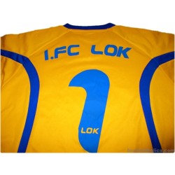 2011-13 Lokomotive Leipzig Jako Home Shirt Match Issue #7