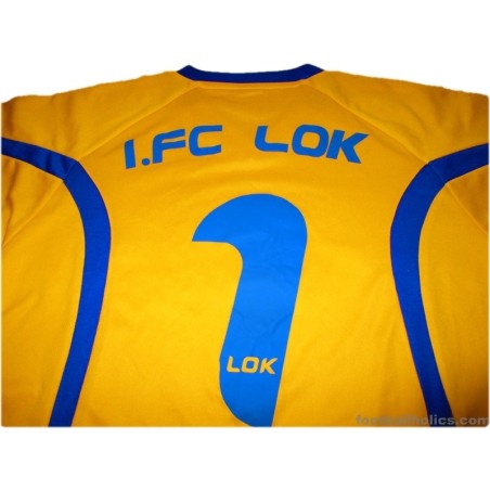 2011-13 Lokomotive Leipzig Jako Home Shirt Match Issue #7