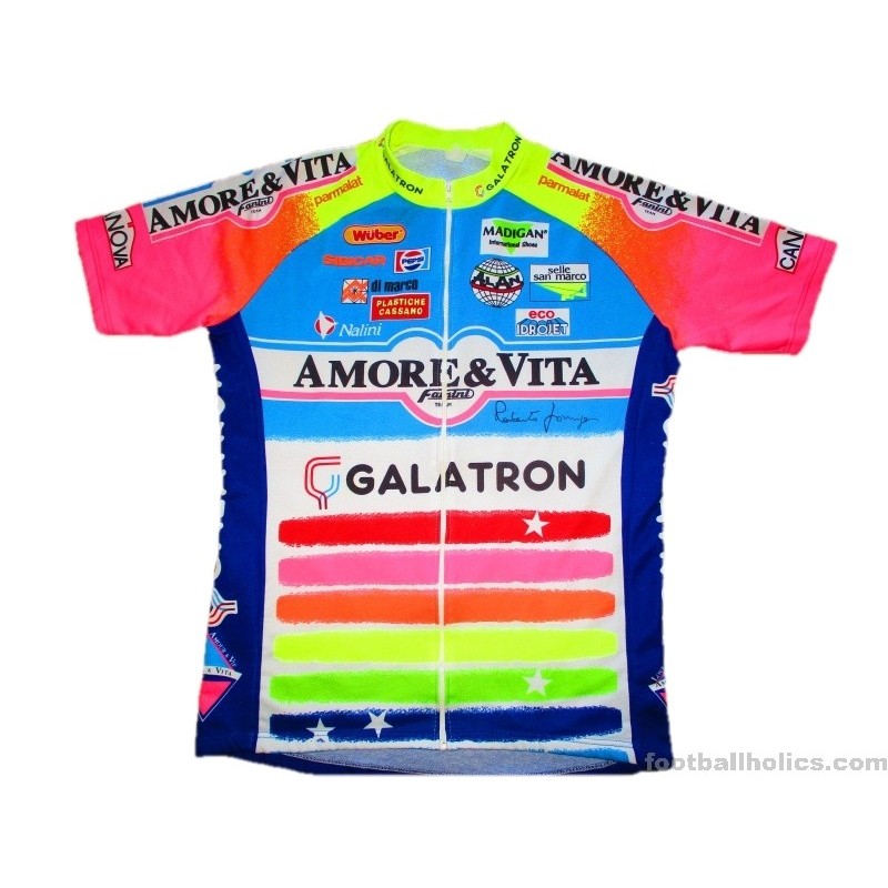 1993 Amore & Vita–Galatron Nalini Cycling Jersey