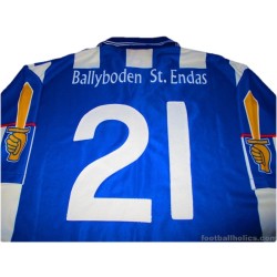2000-04 Ballyboden St Enda's GAA (Baile Buadáin Naomh Éanna) O'Neills Home Jersey Match Worn #21