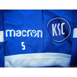 2019-20 Karlsruher Macron Training Shirt Player Issue #5
