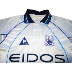 1999-00 Manchester City Le Coq Sportif Away Shirt Dickov #9