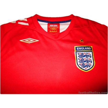 2006-08 England Umbro Away Shirt