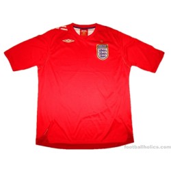 2006-08 England Umbro Away Shirt