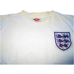 1970 England 'World Cup' Umbro Home Airtex Shirt Moore #6