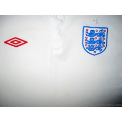 2009-10 England Umbro Home Shirt