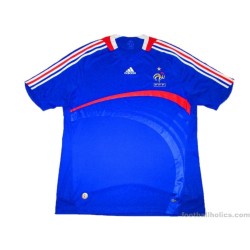 2007-08 France Adidas Home Shirt