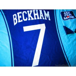 2002 Pepsi 'Ask For More' Shirt David Beckham #7