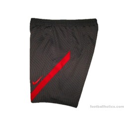 2020-21 Liverpool Nike Dark Grey Strike Knit Training Shorts